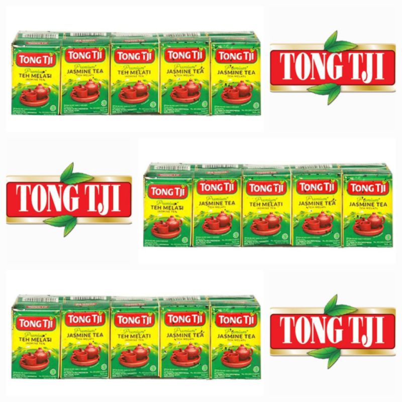 

Tong Tji Premium Jasmine Tea Teh Seduh Rasa Melati 10 @ 9 Gr