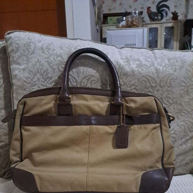 Tas pria laptop coach