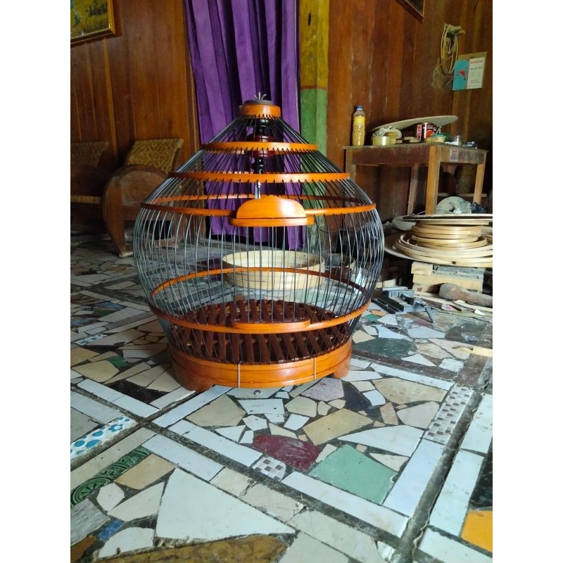 sangkar ayam hutan hijau