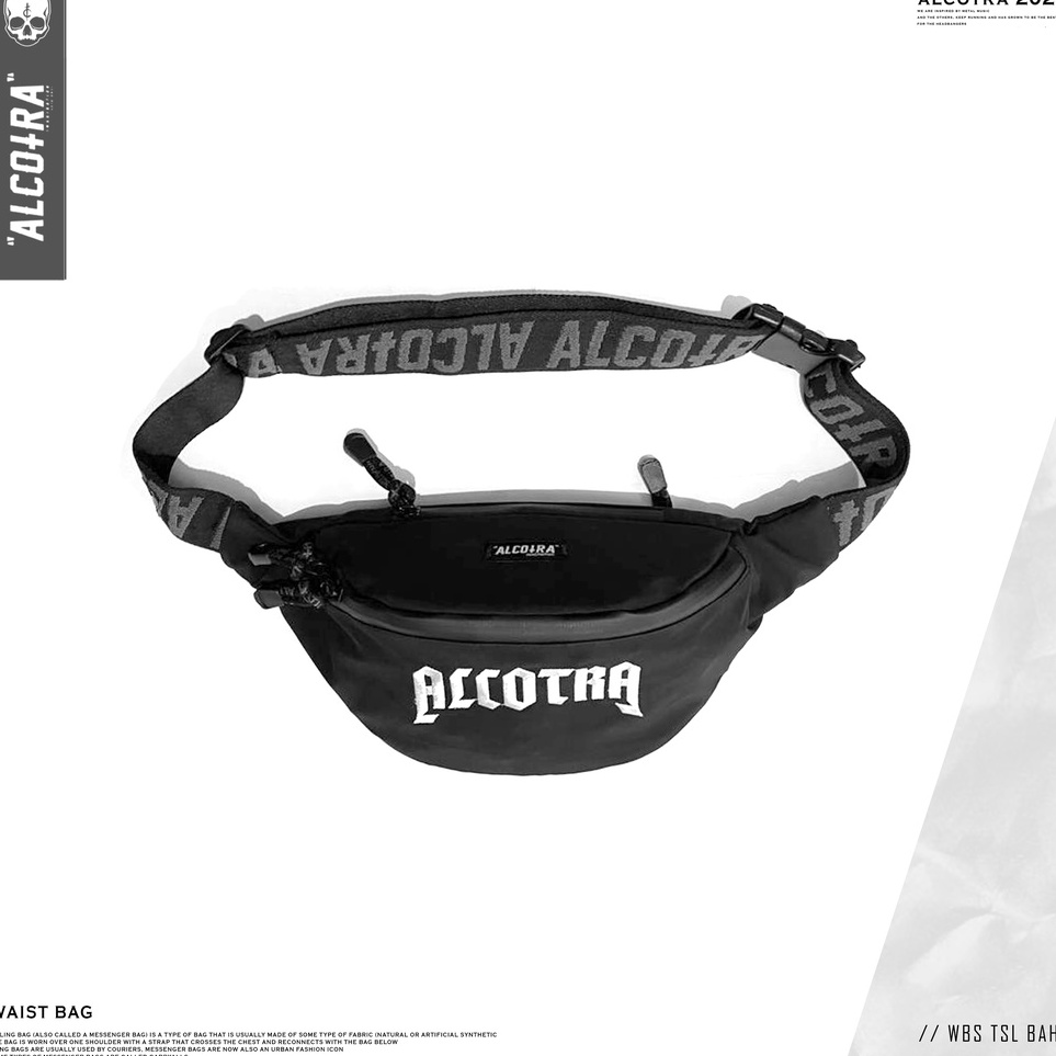 KODE J1V WBS TSL BAHN  WAISTBAG KECIL ALCOTRA  TAS PINGGANG ALCOTRA