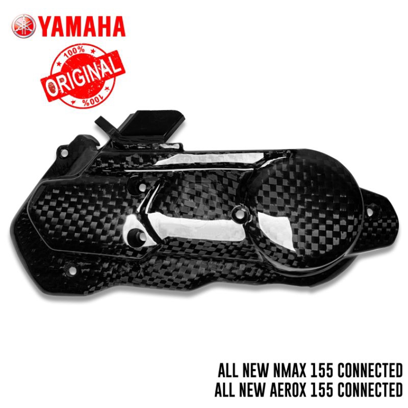 COVER CVT AEROX NEW / NMAX NEW ORIGINAL CARBON KEVLAR