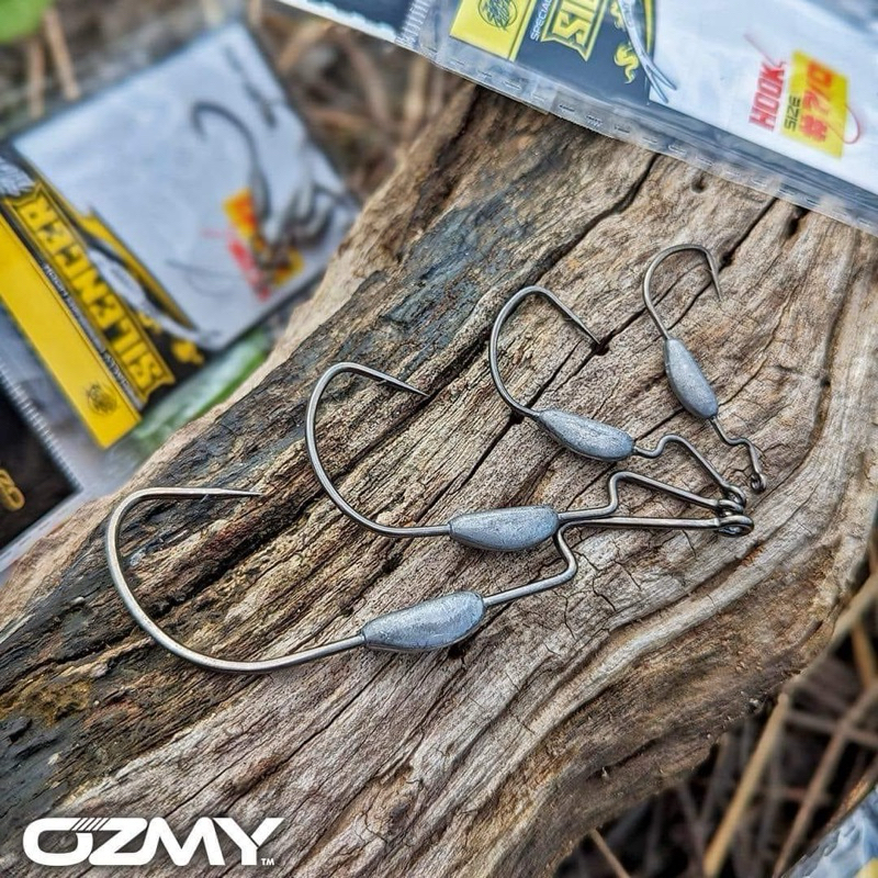 Worm Hook Ozmy Weedless Lead Hook Original