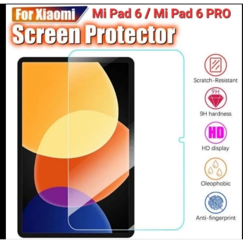 TEMPERED GLASS BENING XIAOMI PAD 6 / XIAOMI MI PAD 6 PRO