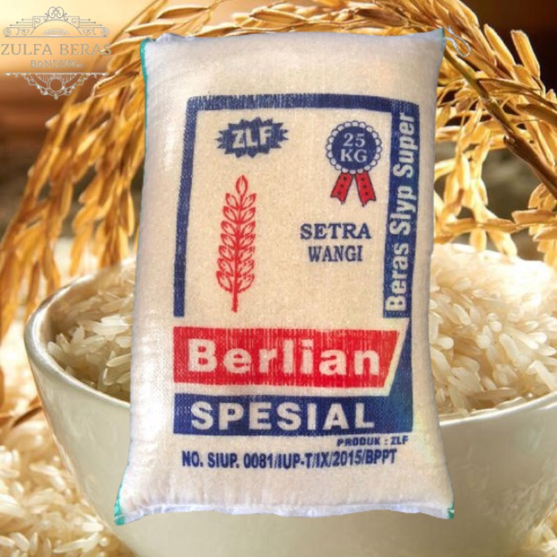 

BERAS BERLIAN SUPER 25Kg TEKSTUR SUPER PULEN