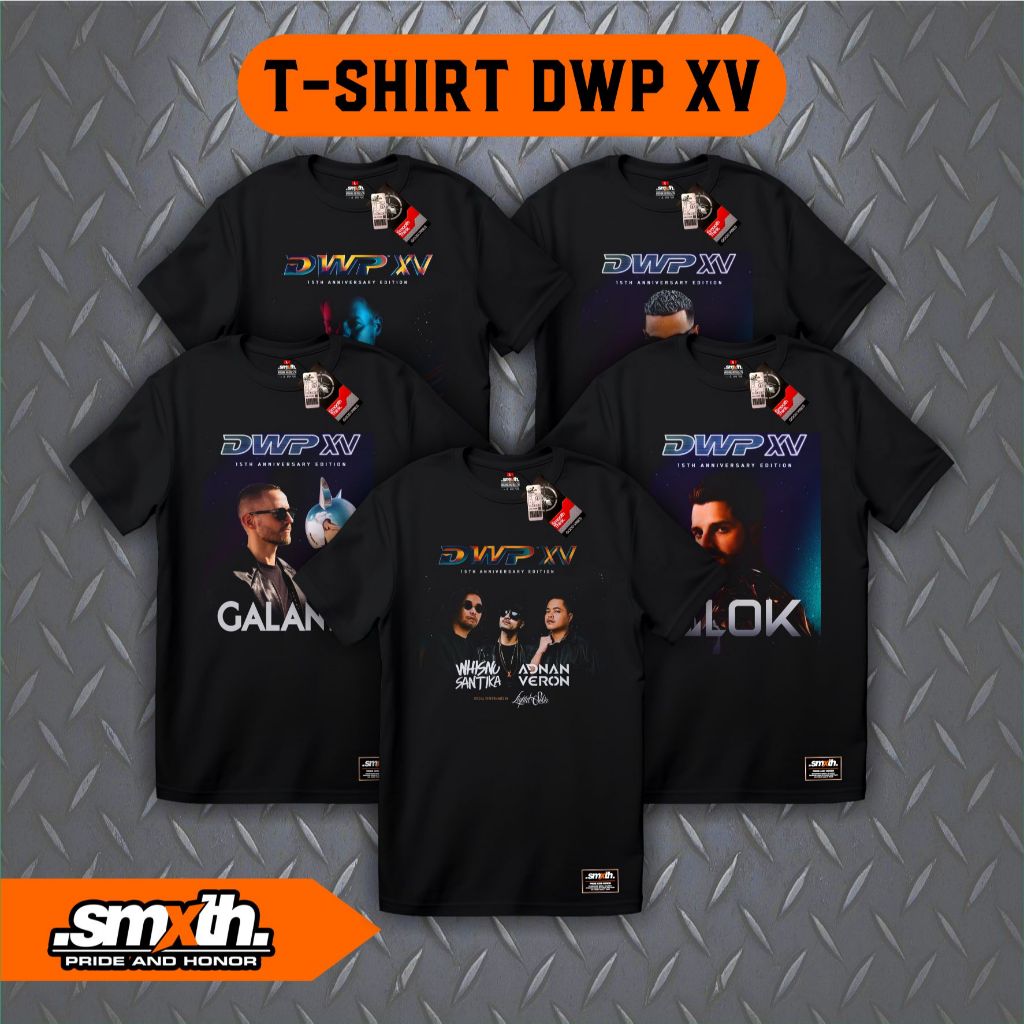 T-Shirt Whisnu Santika X Adnan Veron - Kaos DWP XV 2023