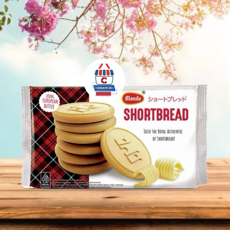 

Monde Shortbread Cookies - Biskuit Rasa Mentega 115g