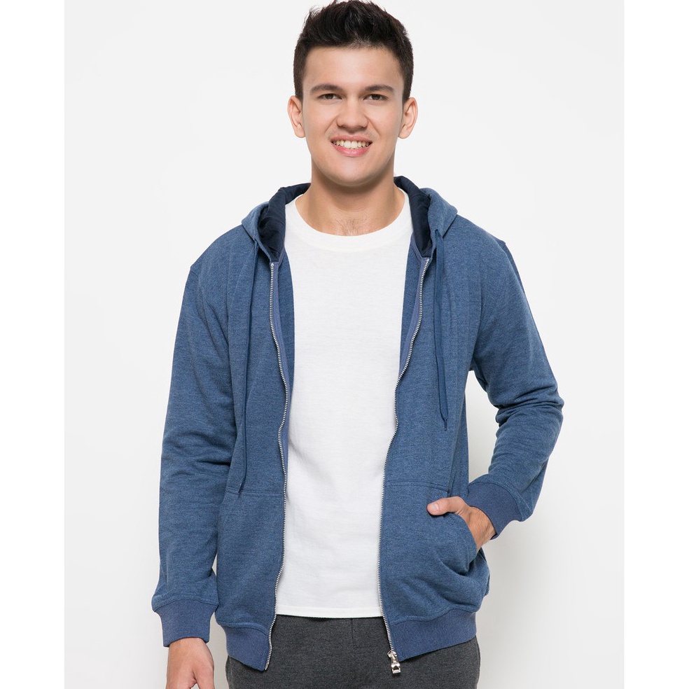 LANGSUNG ATC Nevada Jacket Hoodie Basic Terry Pria 1395286