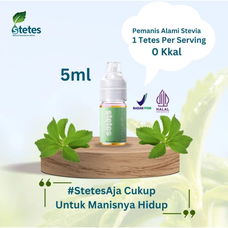 

Stetes Stevia Natural Sweetener Zero Kalori