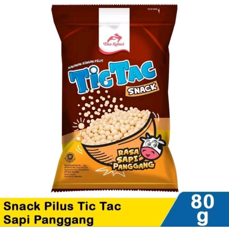 

Pilus Tic Tac Sapi Panggang 80g