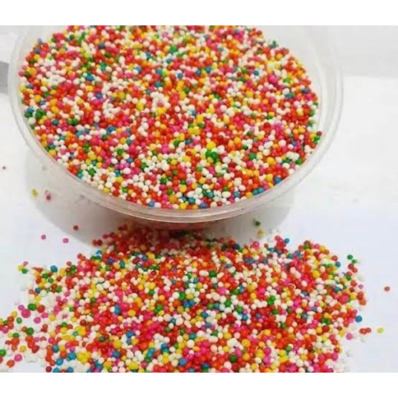 

Sprinkle aneka bentuk kemasan kecil