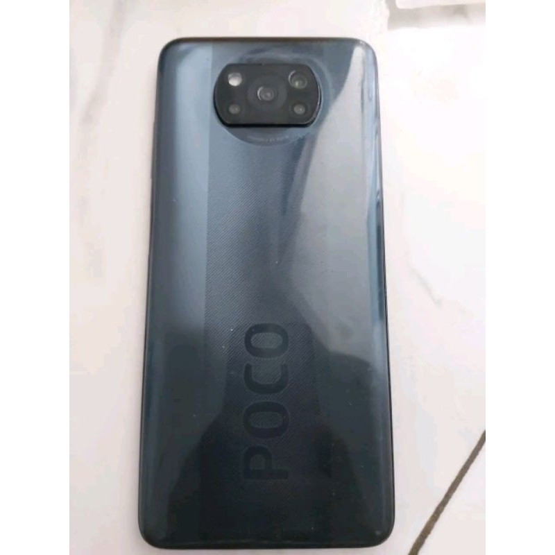 poco x3 nfc 6/64 GB second minus lcd shadow kuning