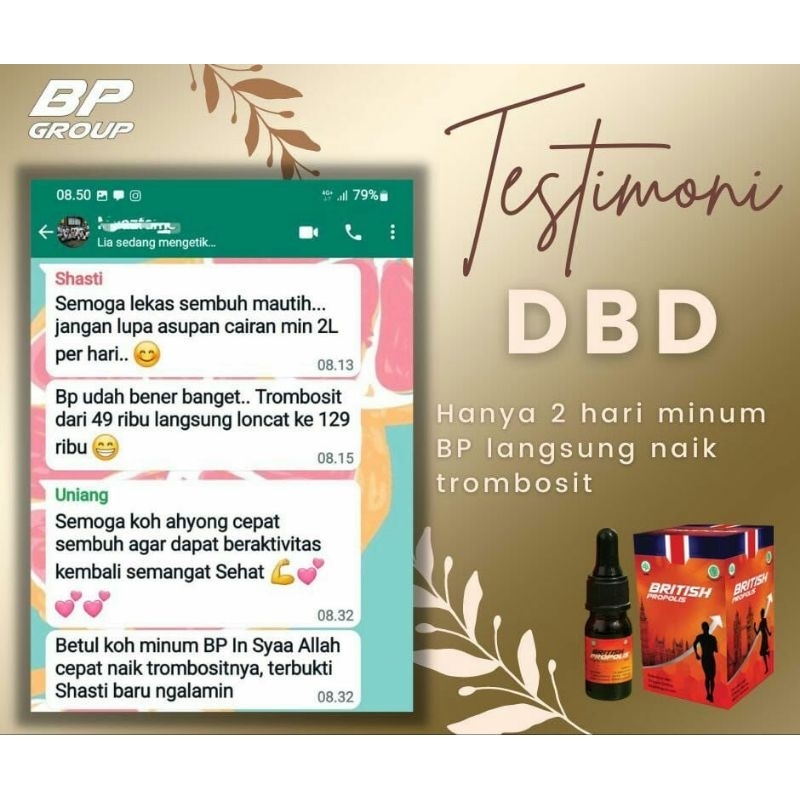 BP Menaikkan Trombosit Dengan Cepat