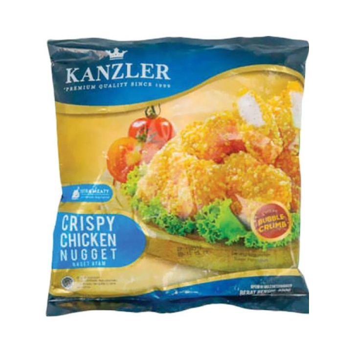 

KANZLER CRISPY CHICKEN NUGGET 450 GR • NUGGET AYAM