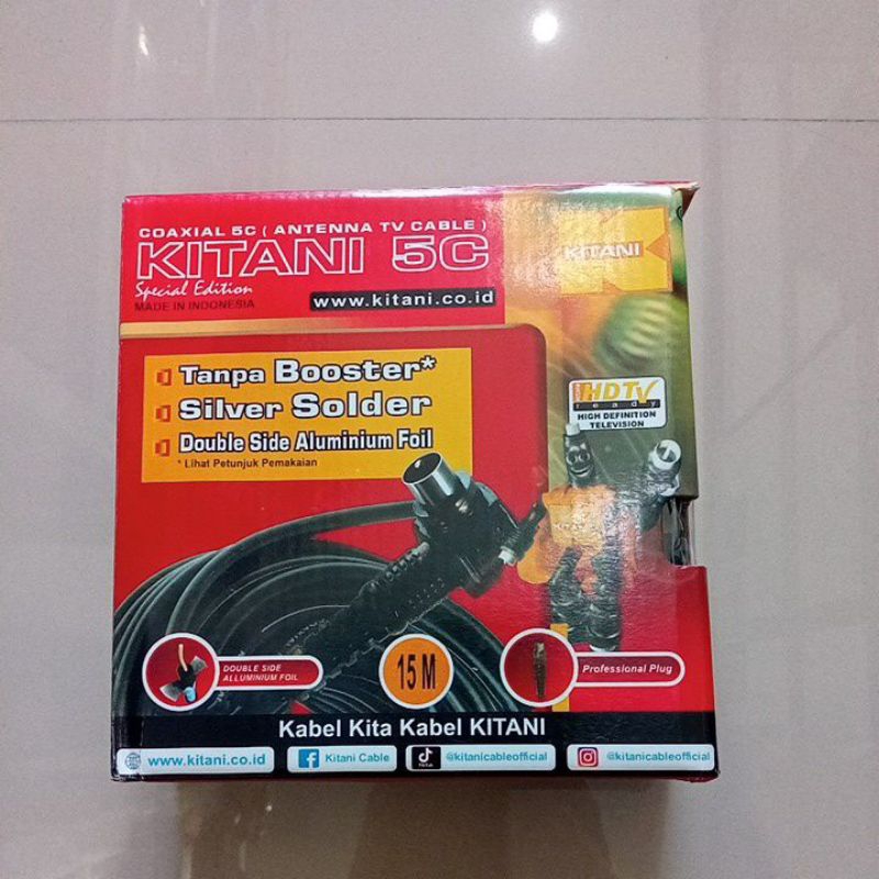 Kabel Antena TV Kitani 15M