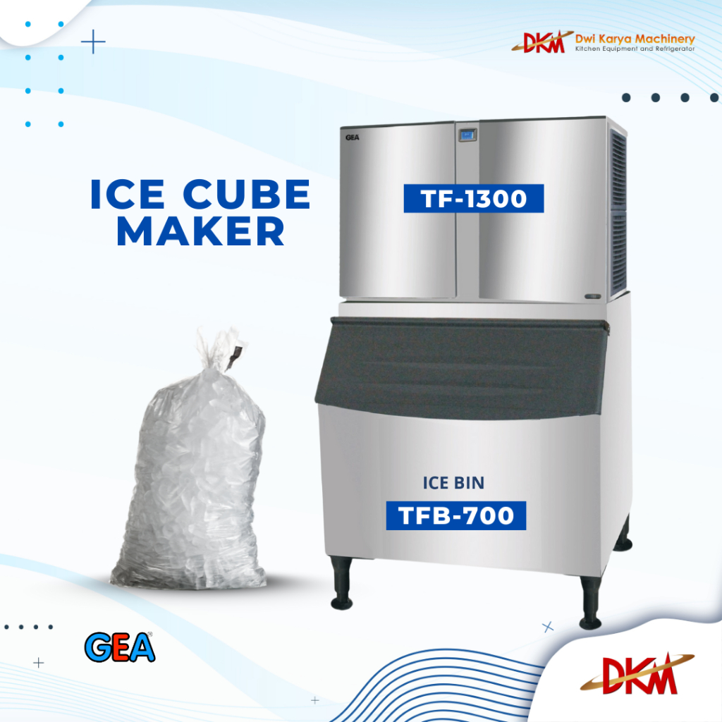 Ice Cube Maker Mesin Pembuat es Cube  TF-1300 GETRA