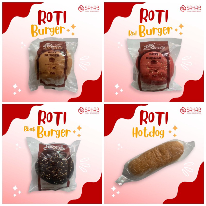 

Roti burger/ Roti Hotdog/ Roti burger murah/ Roti burger wijen/ Roti burger warna