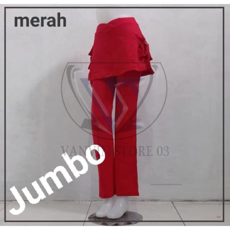 JUMBO celana rok senam kargo jumbo 3L,4L,5L/celana panjang CBR olah raga bsize