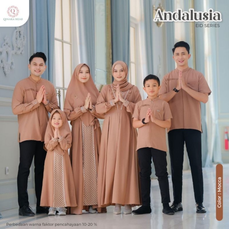 Sarimbit Andalusia (Mocca) Couple Family