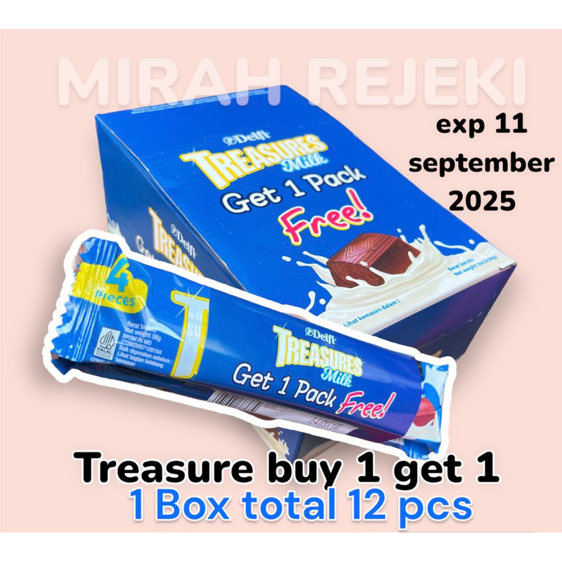 

Delfie Treasure Buy 1 Get 1 BOX (12 pcs)