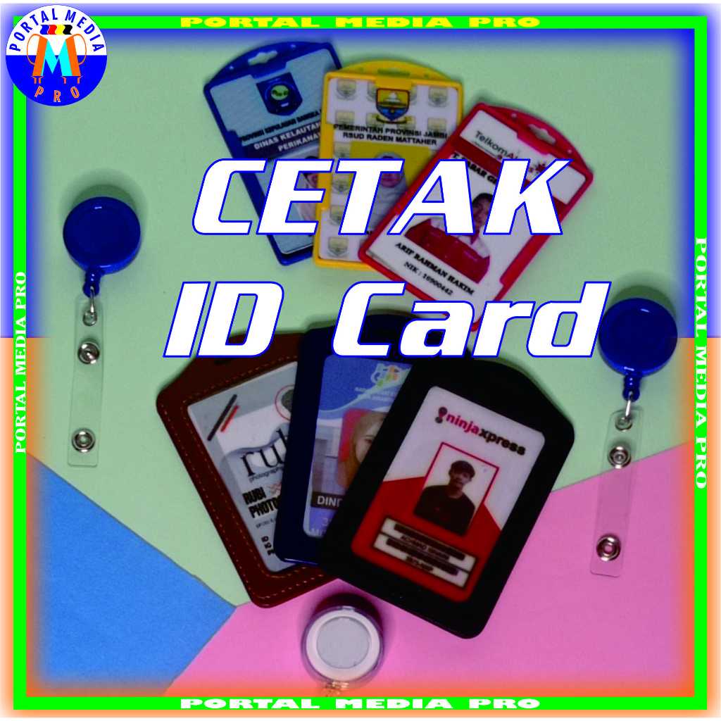 

Jasa design dan cetak ID Card