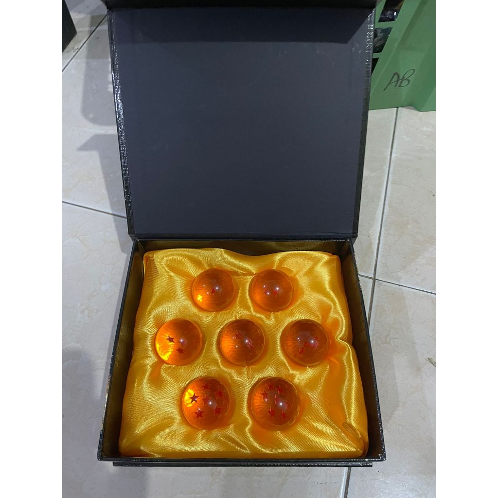 Dragon ball Crystal  3.5CM 4CM Figure Dragon Ball Figure Bola Naga Figure Shenlong Crystal Hadiah Bi