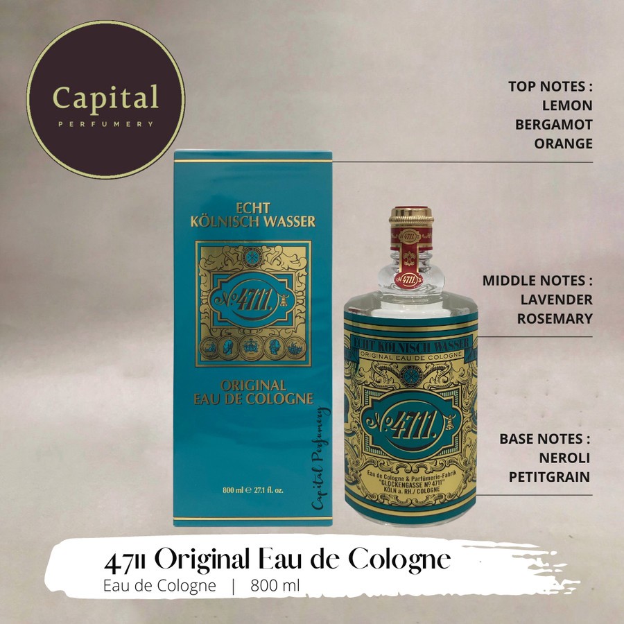4711 Original Eau De Cologne 800 ml