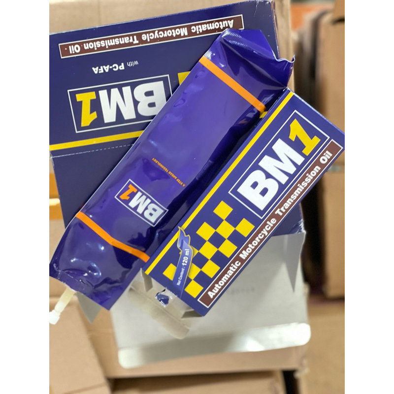 OLI GARDAN MOTOR MERK BM-1 DIJAMIN 100% ASLI OLI BM-1 GARDAN ISI: 120ML OLI GARDAN MOTOR MATIX