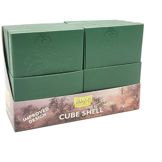 Dragon Shield Cube Shell Forest Green