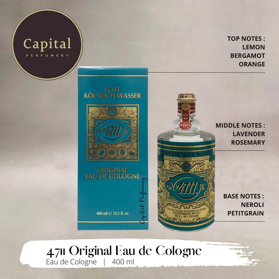 4711 original eau de cologne 400ml