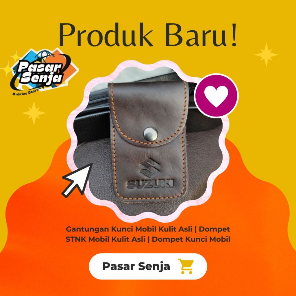 Gantungan Kunci Mobil Kulit Asli | Dompet STNK Mobil Kulit Asli | Dompet Kunci Mobil