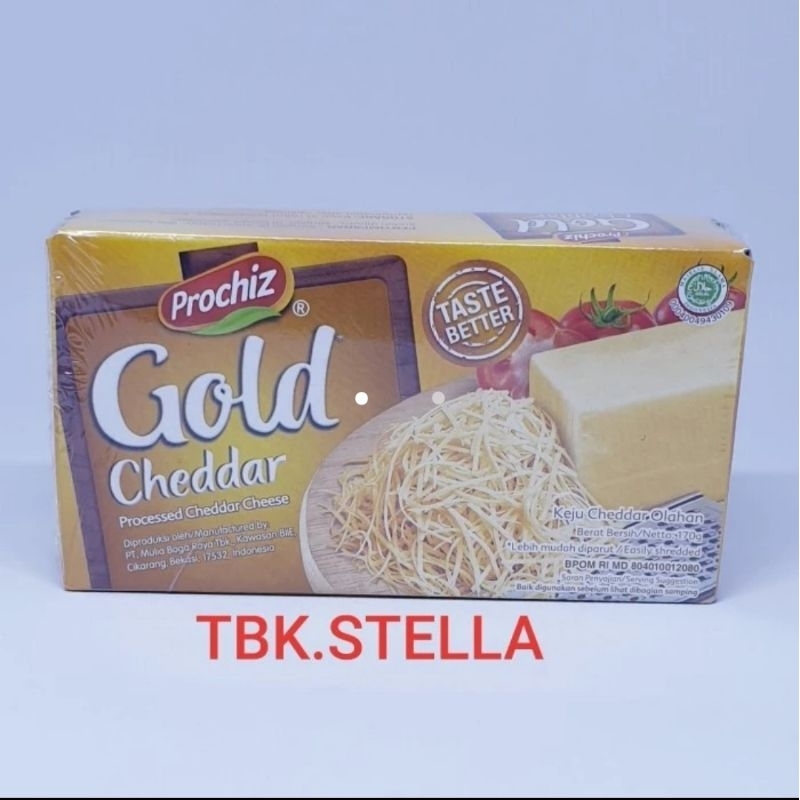 

KEJU CHEDDAR PROCHIZ GOLD 160 GR