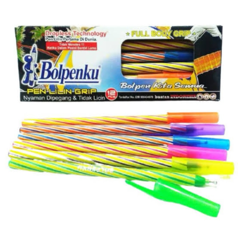 

BOLPENKU/PEN LILIN/LILIN SPIRAL (12pcs)