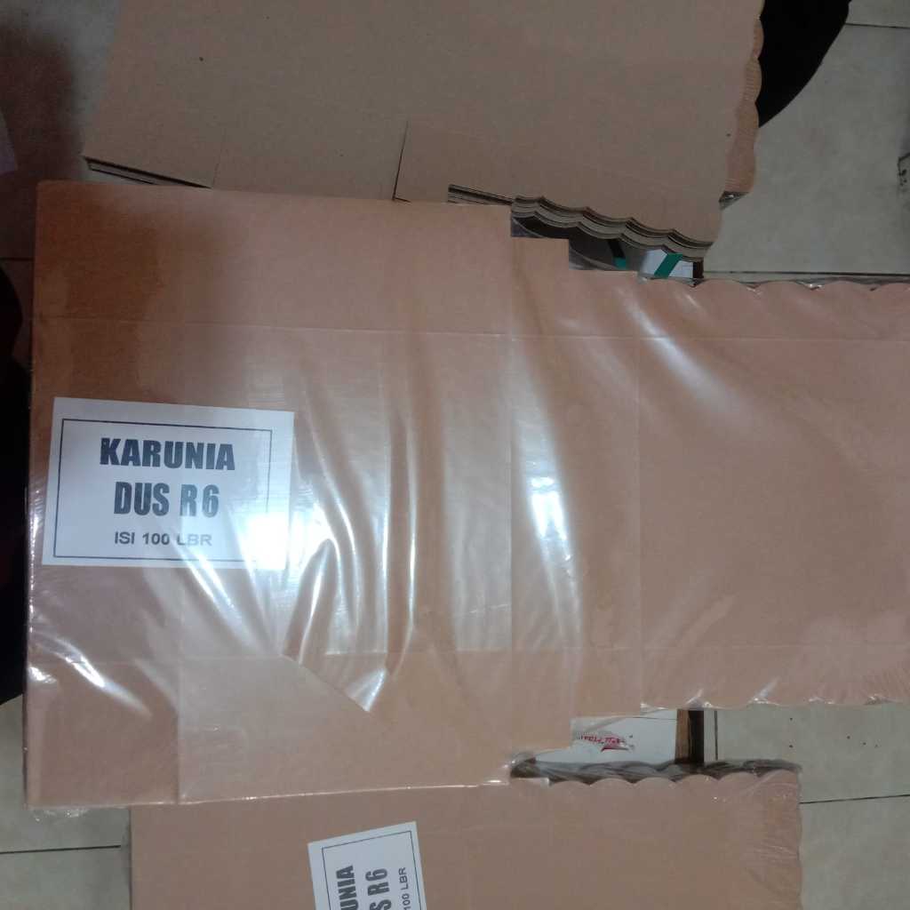 Dus/kardus makan/snack coklat craft grosir murah