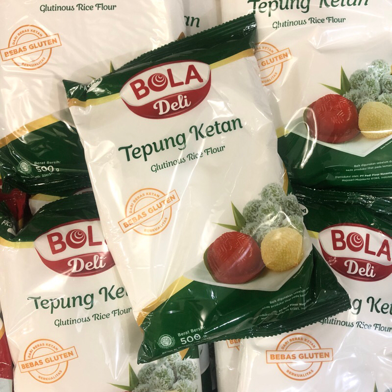 

Tepung Beras Ketan Bola Deli 500gr