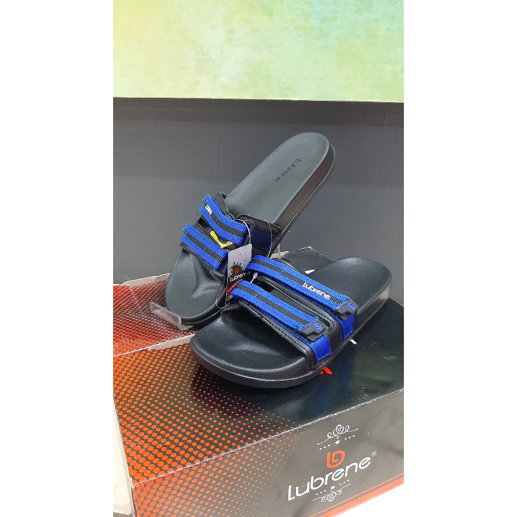 LUBRENE SLIP ON ANAK PRIA | TOBI-TP HITAM BIRU