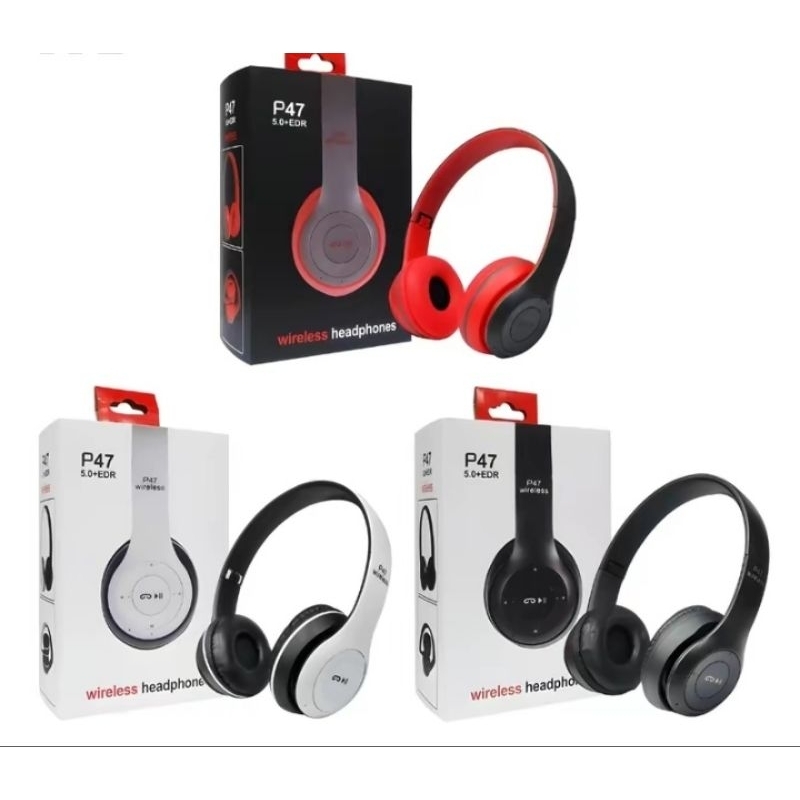 Headphone Bluetooth P47
