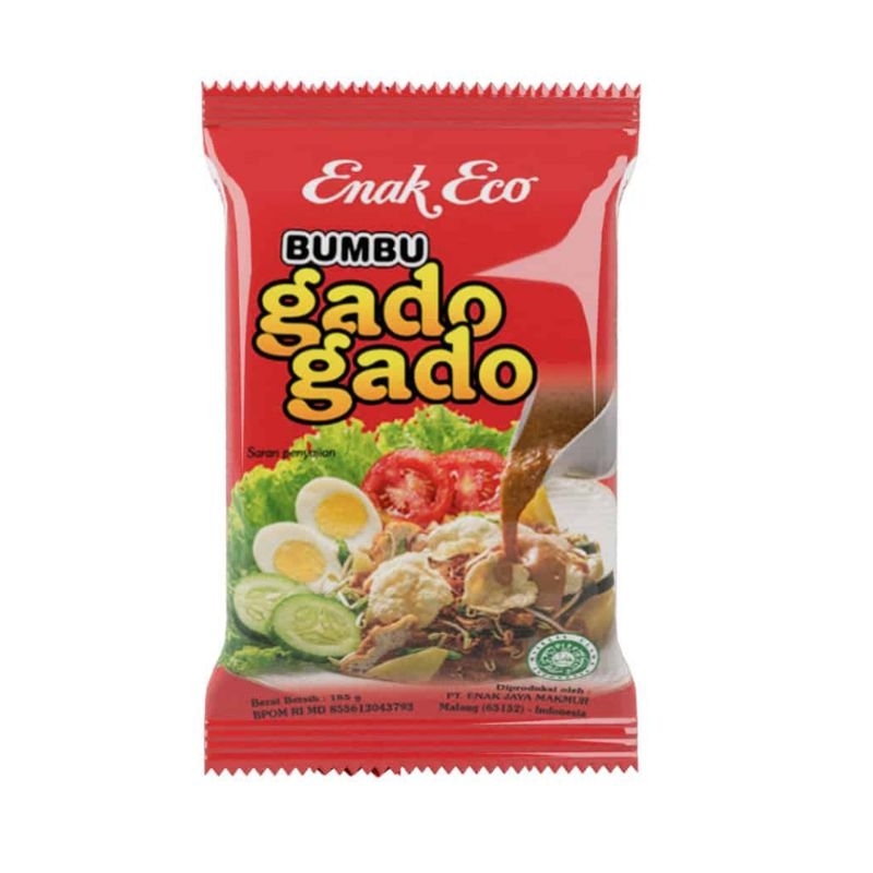 

ENAK ECO BUMBU SATE - PECEL - GADO GADO