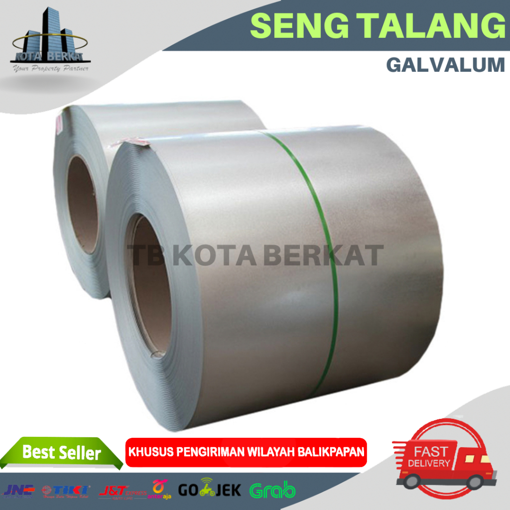 SENG TALANG GALVALUM / SENG PLAT TALANG GALVALUM PER METER
