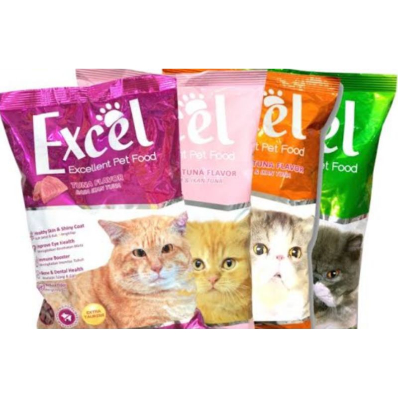 Excel pakan kucing