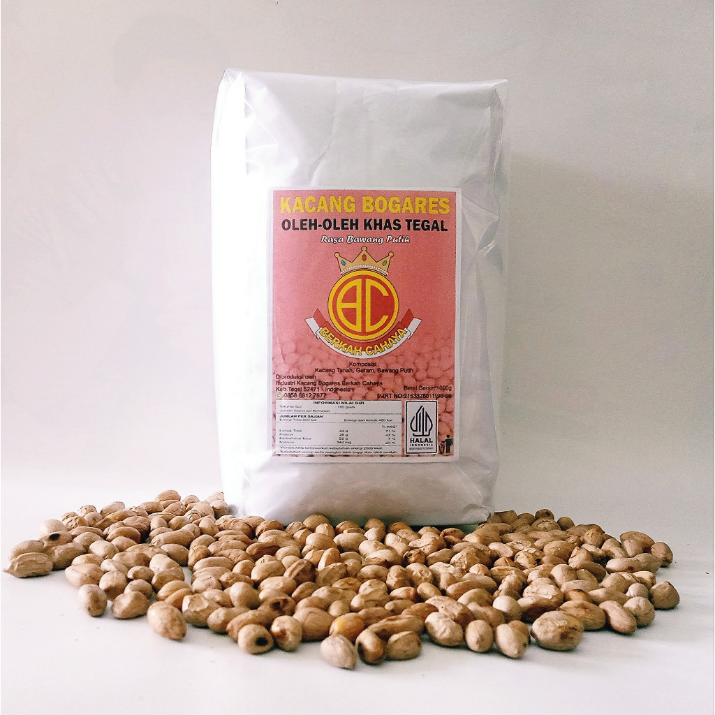 

Kacang Bogares BC 1 Kg Kacang Sangrai Oleh-oleh Khas Tegal