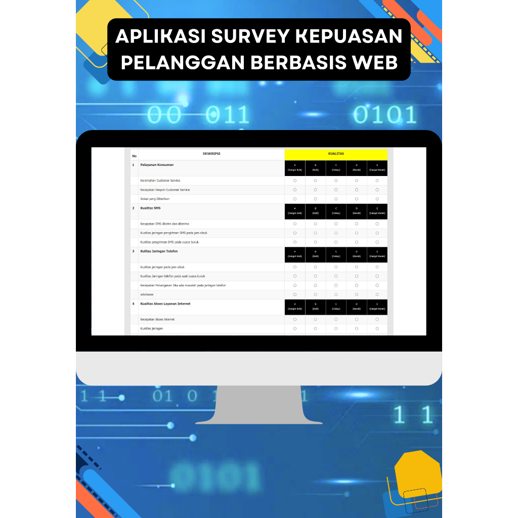 Aplikasi Survey Kepuasan Pelanggan Berbasis Web
