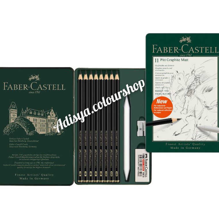 

Pitt graphite matt set pencil faber castell New Product Promo Special KODE R5S3