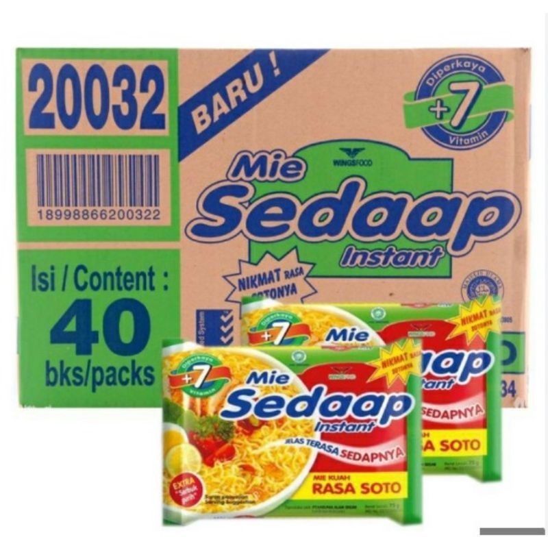 

Mie kuah rasa soto mie sedap mie instan