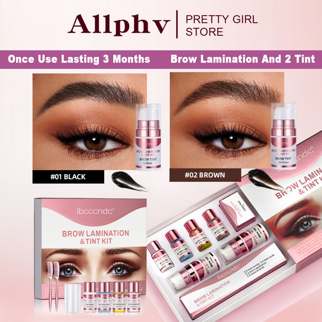 [COD] eyebrow lamination 2 tint Brow lift/brow bomber kit/ Brow lamination Kit Perm Alis Pengangkat 