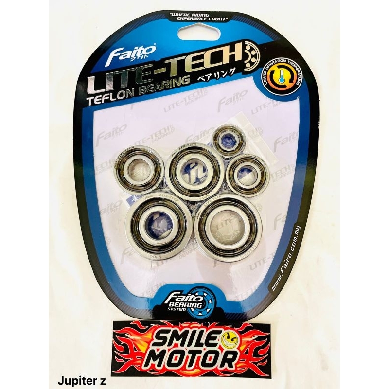 LAHAR BEARING ENGINE MESIN FAITO LITE-TECH JUPITER Z