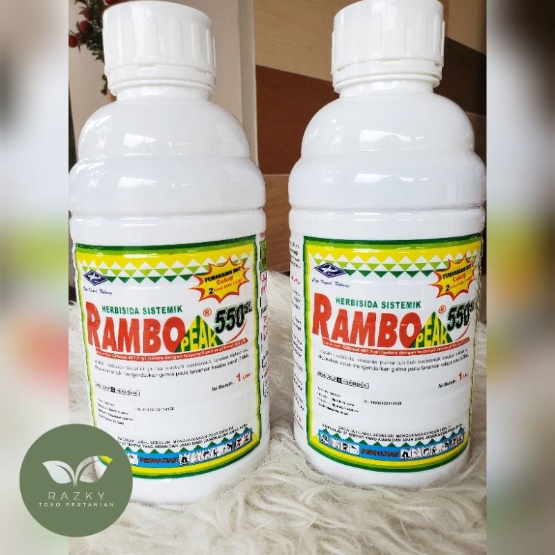 HERBISIDA SISTEMIK RAMBO PEAK 550 SL 1 Liter