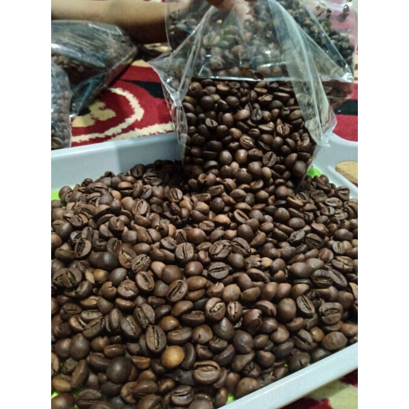 

KOPI ROASTING ROBUSTA TEMANGGUNG || KOPI MURNI 100gram || kopi robusta asli