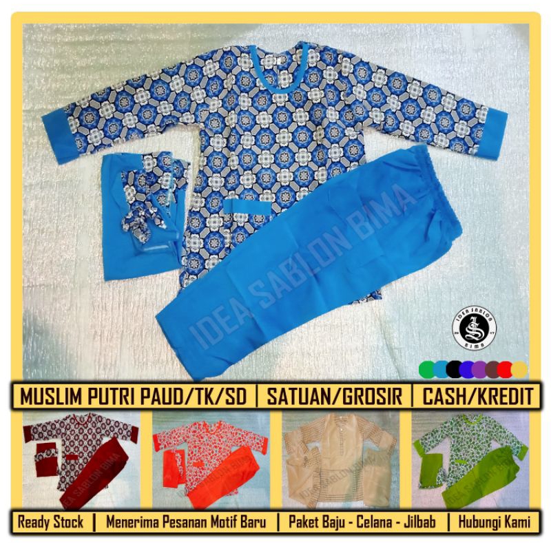 Baju Muslim Putri PAUD / TK