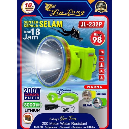 MENARIK SENTER KEPALA SELAM JL232 2WATT