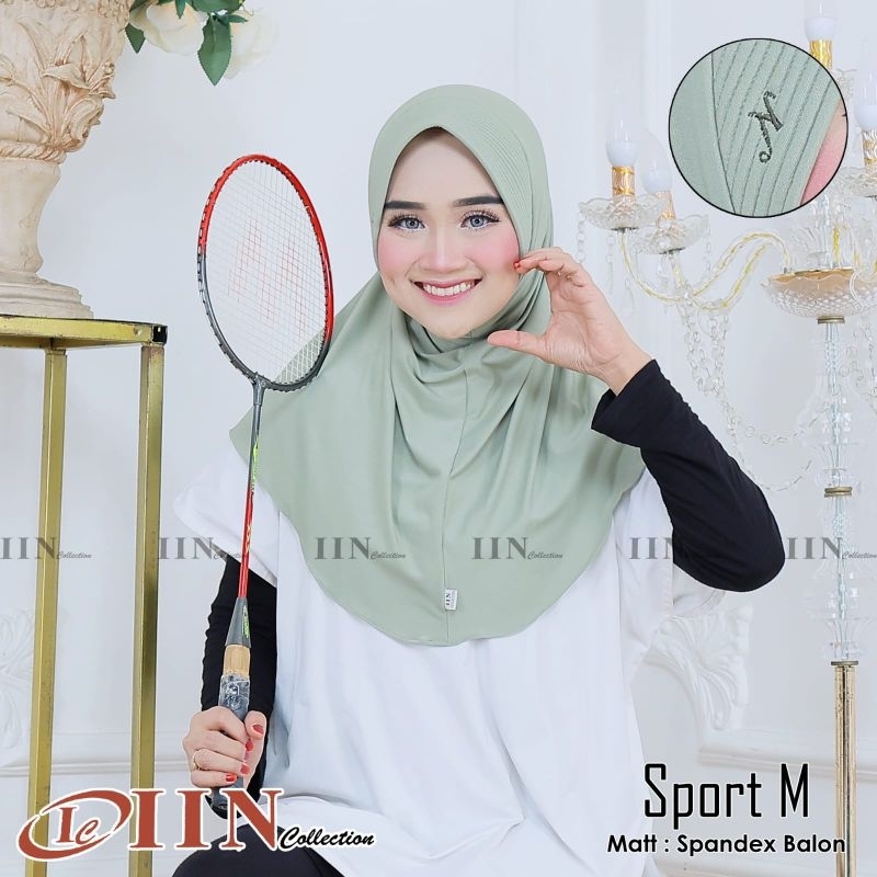 Bergo Hamidah bergo sport bergo sekolah size M | by iin collection